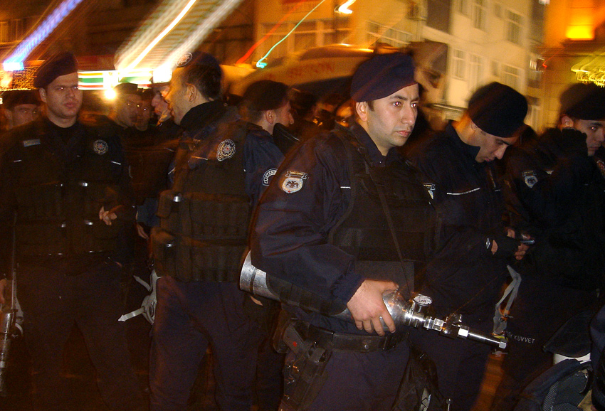 Night of murder of journalist Hrant Dink, Istanbul 2007
