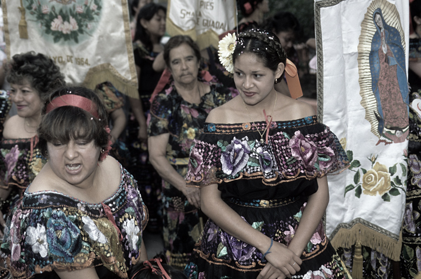 Marcha Guadalupana, México D.F. 1999