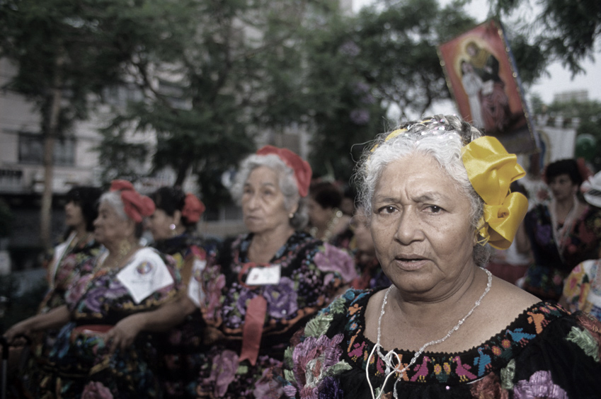 Marcha Guadalupana, México D.F. 1999